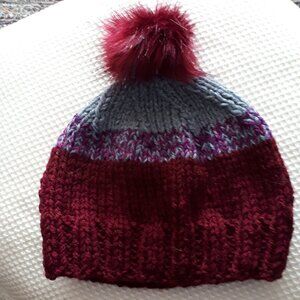 Hand knitted hat